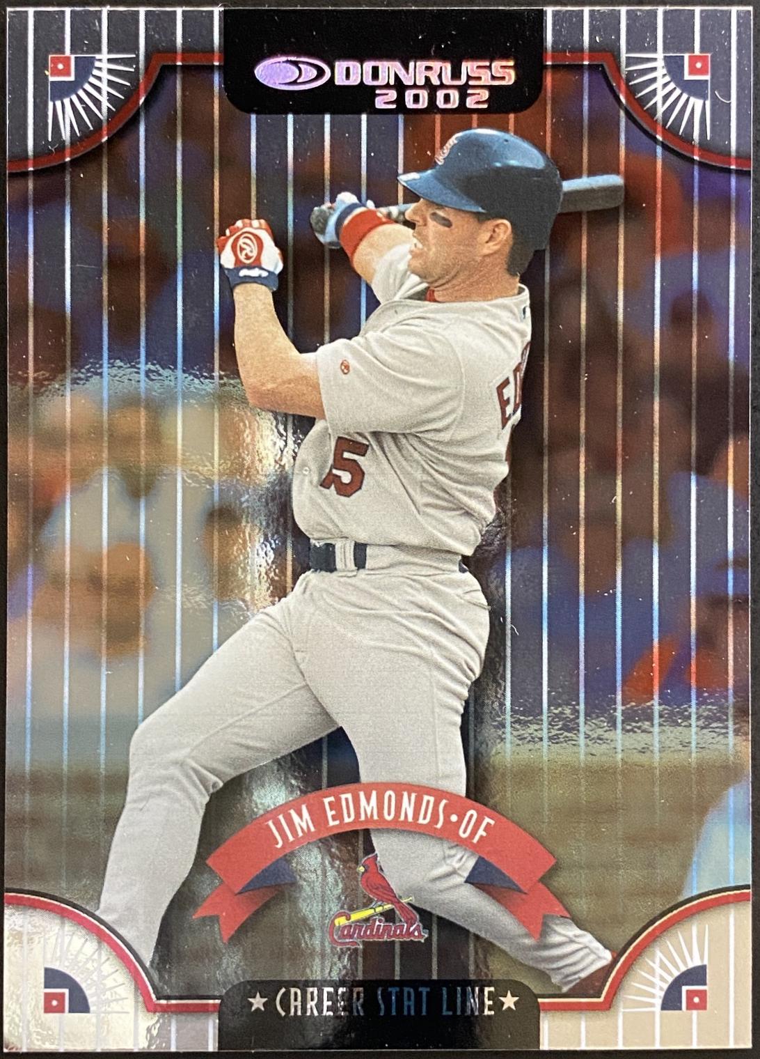Jim Edmonds [Career Stat Line] #23