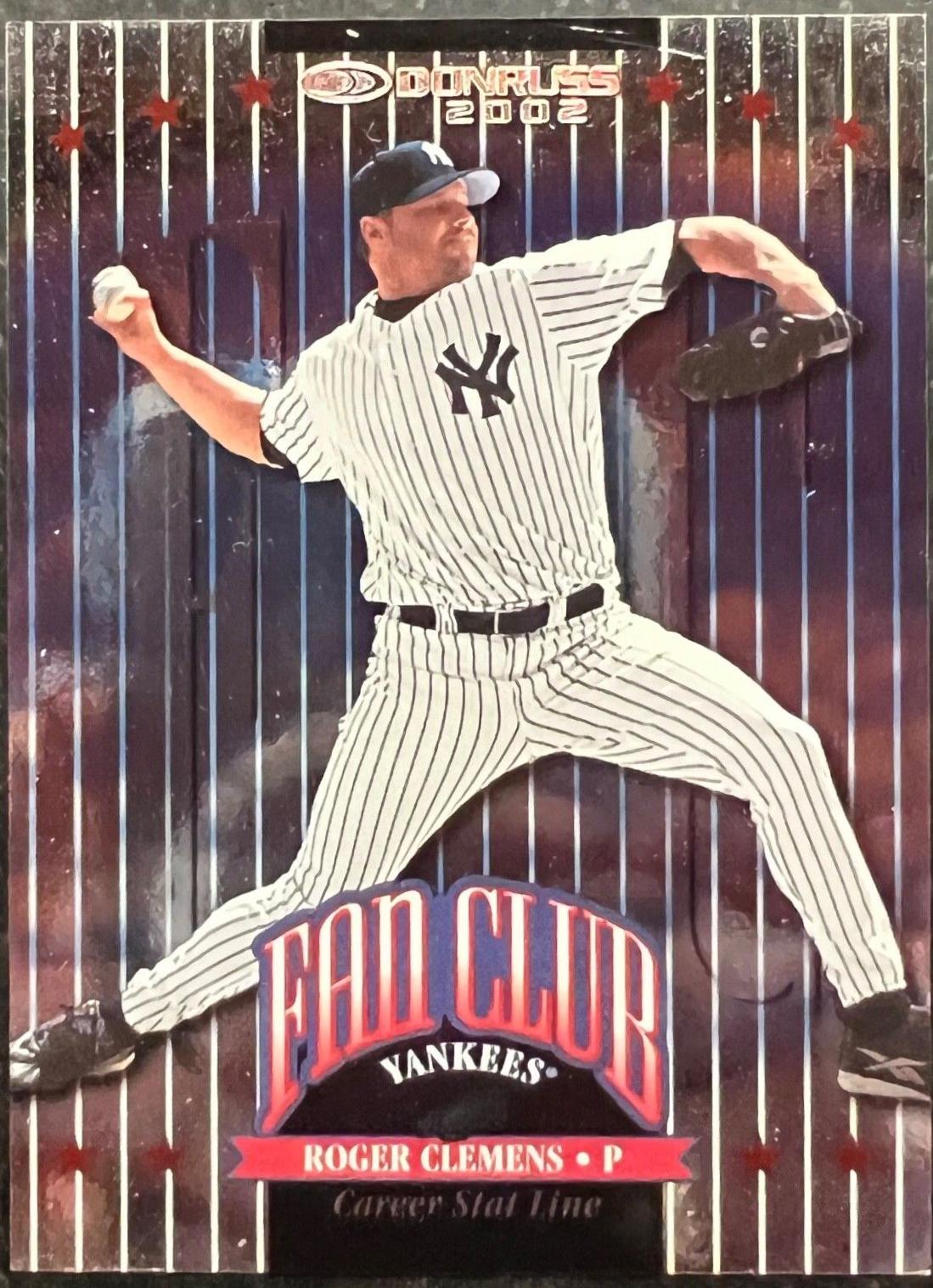 Roger Clemens [Career Stat Line] #202