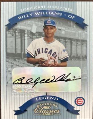 Billy Williams [Significant Signatures] #188