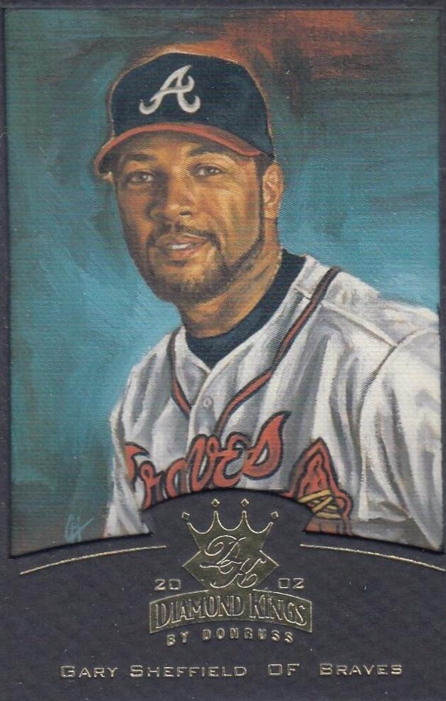 Gary Sheffield [Framed Portraits Gold] #68