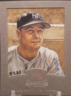 Lou Gehrig [Framed Portraits Silver] #143
