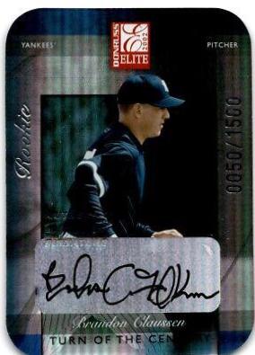 Brandon Backe [Turn of the Century Auto.] #153