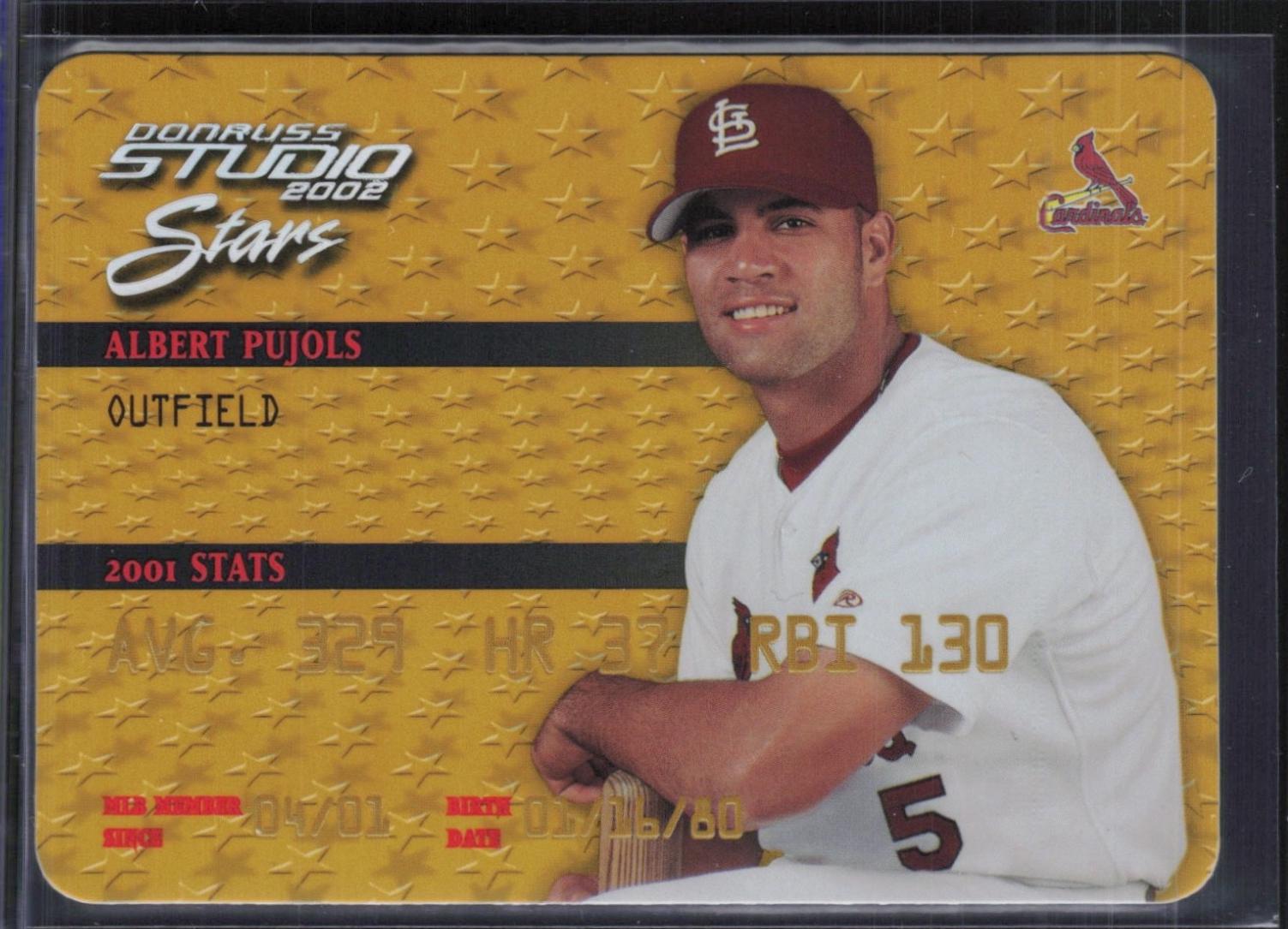 Albert Pujols [Gold] #SS-3