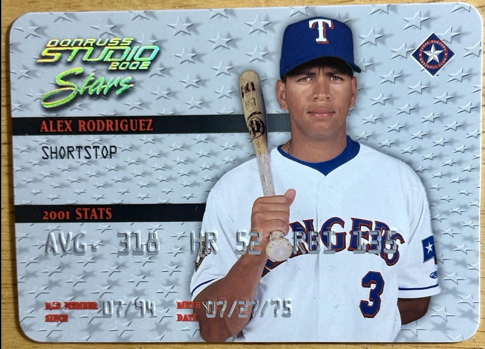 Alex Rodriguez #SS-5