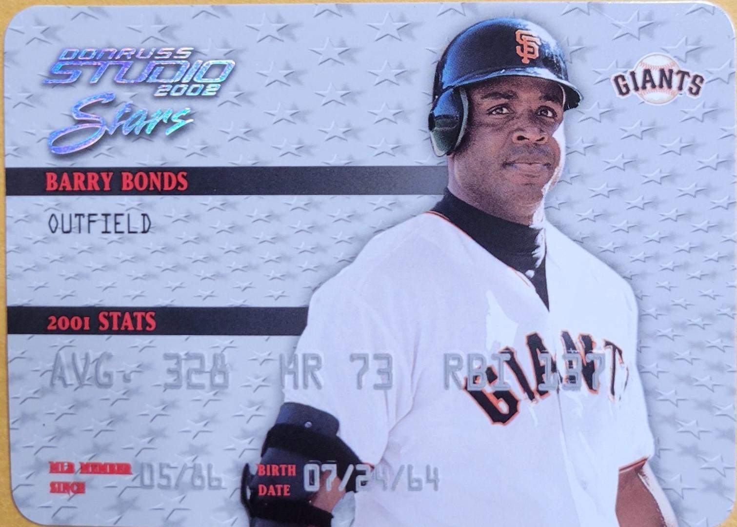 Barry Bonds #SS-15