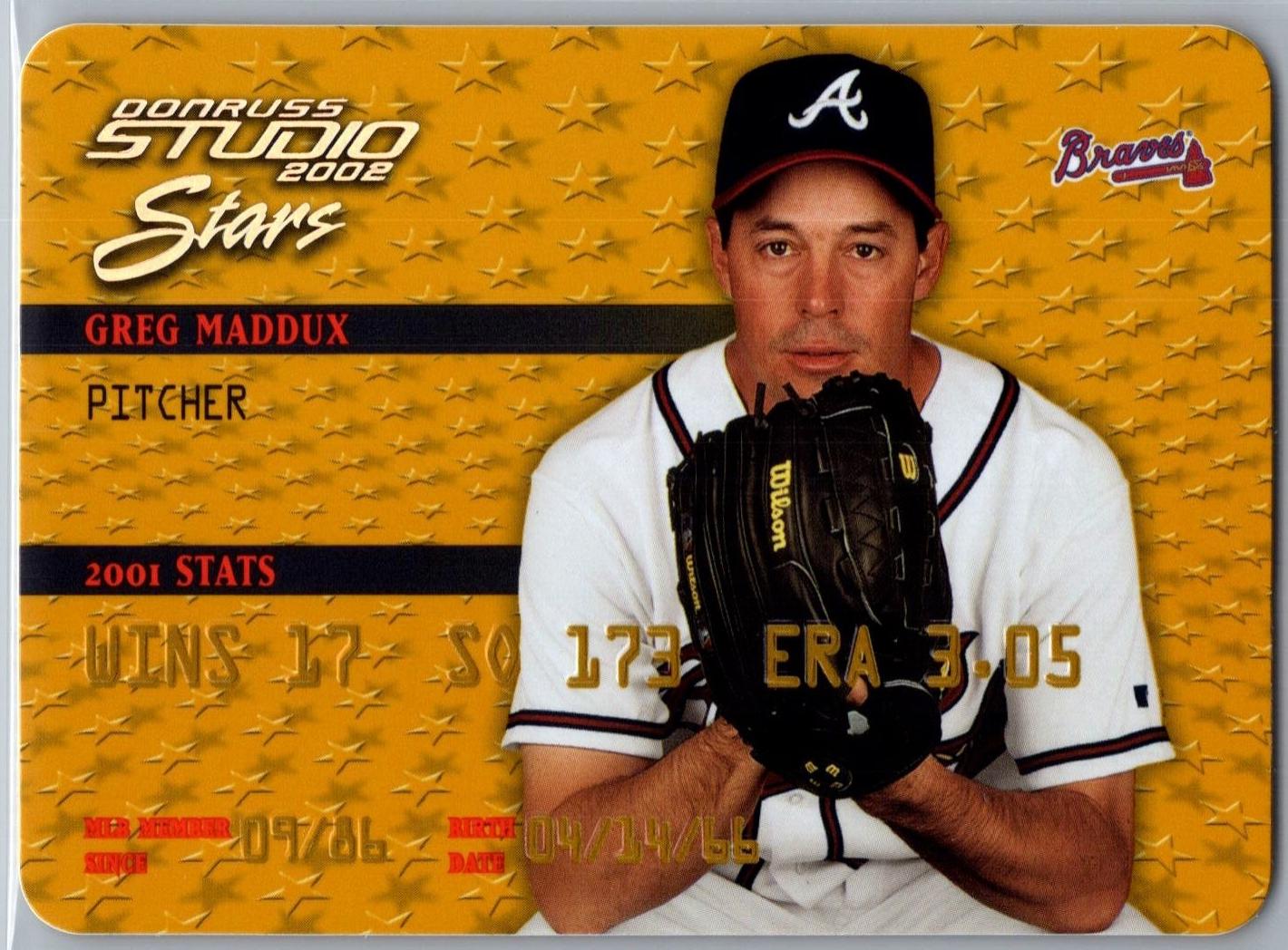 Greg Maddux [Gold] #SS-42