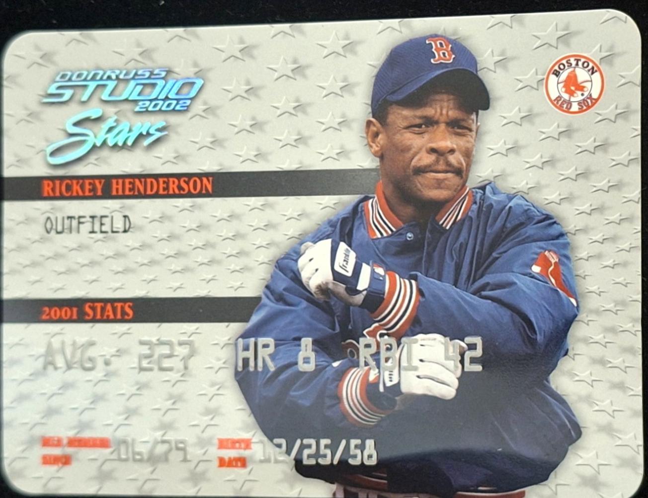 Rickey Henderson #SS-16