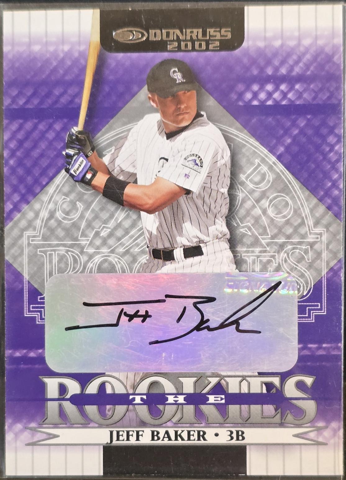 Jeff Baker [Autograph] #72