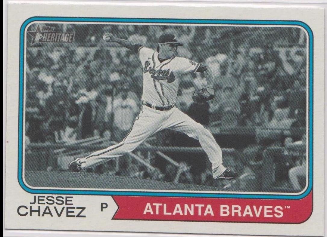 Jesse Chavez [Black & White Image Variation] #120