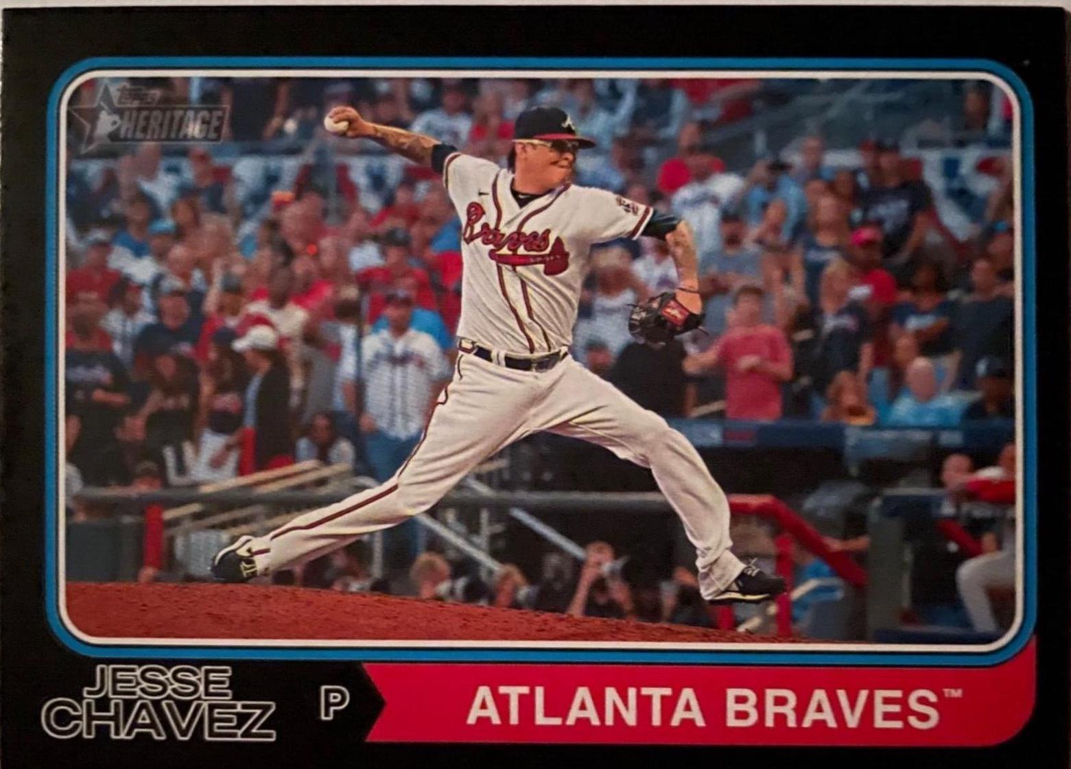 Jesse Chavez [Black Border] #120