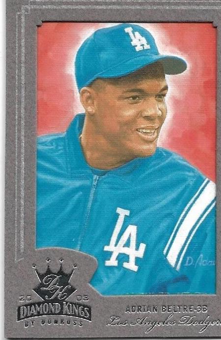 Adrian Beltre [Framed Silver Foil] #108
