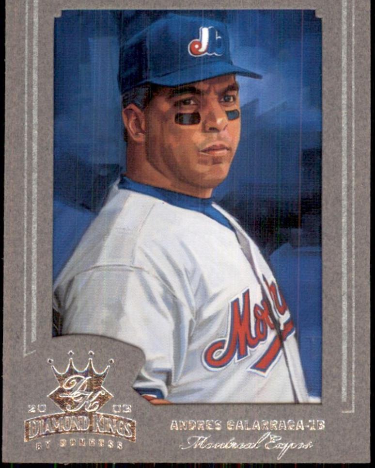 Andres Galarraga [Framed Silver Foil] #119