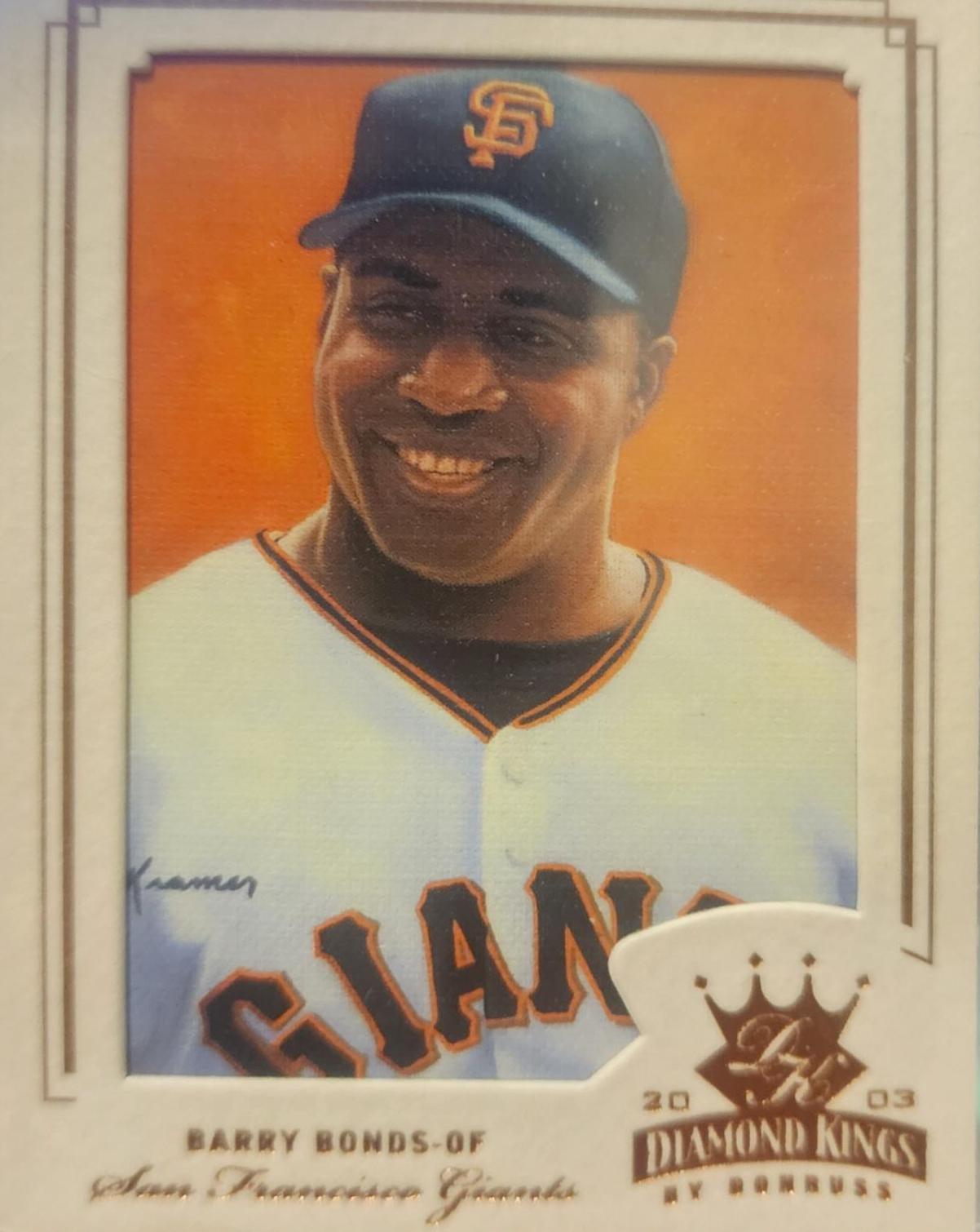 Barry Bonds [Framed Bronze Foil] #140