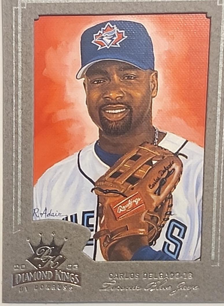 Carlos Delgado [Framed Silver Foil] #69