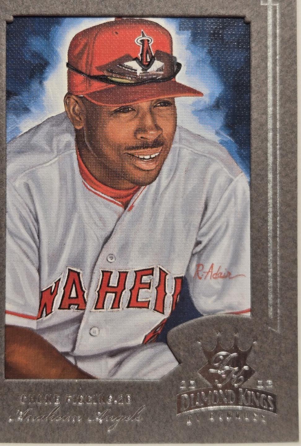 Chone Figgins [Framed Silver Foil] #155