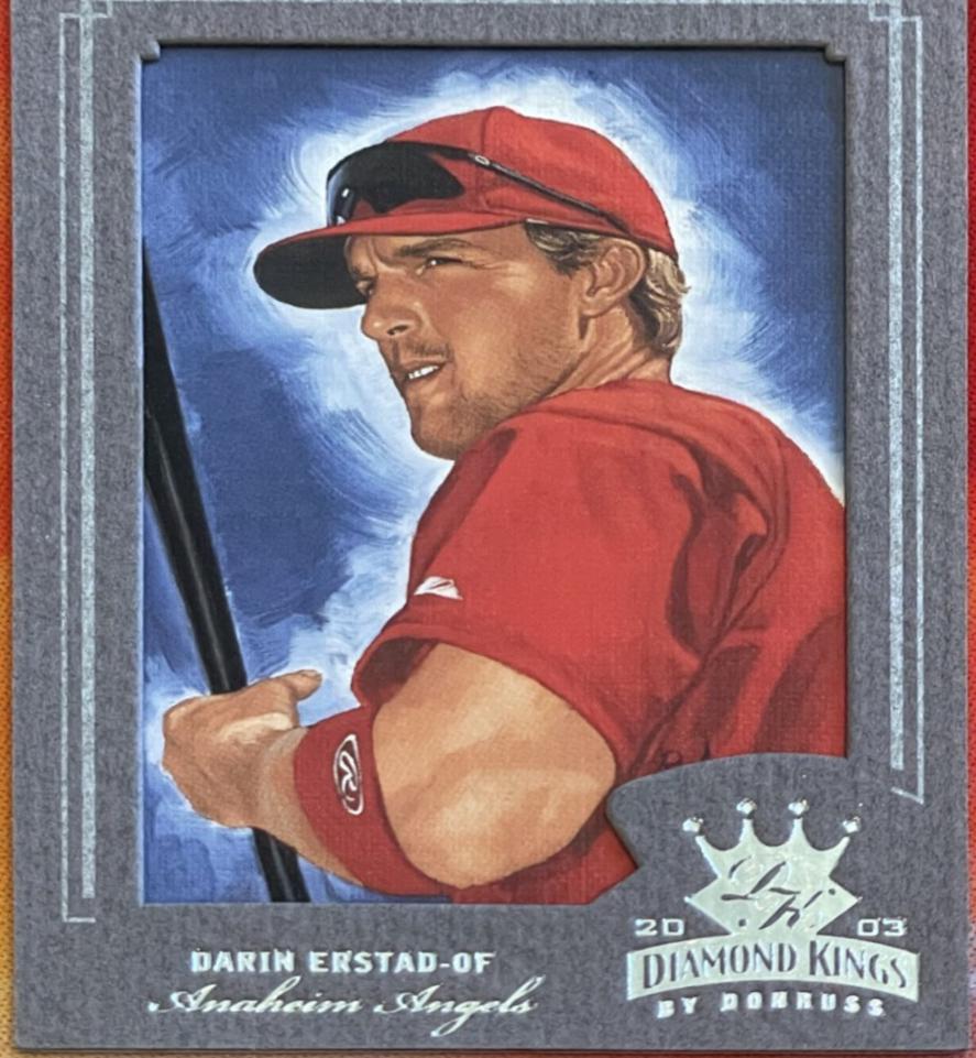 Darin Erstad [Framed Silver Foil] #1