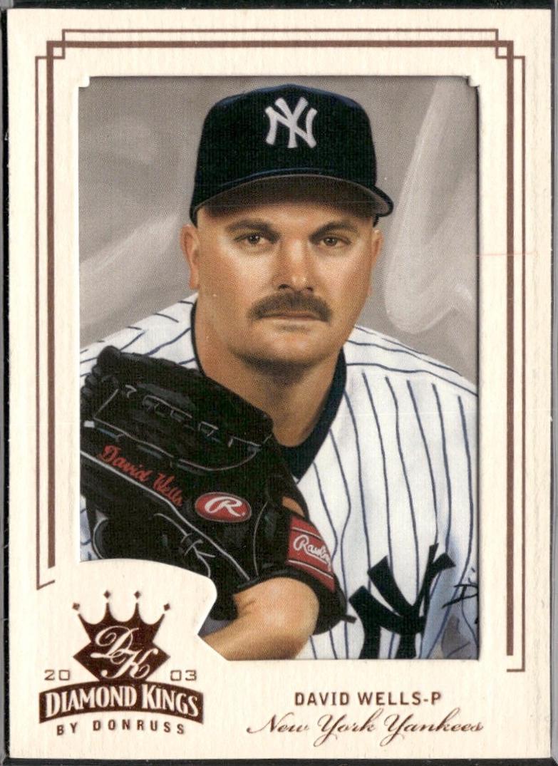 David Wells [Framed Bronze Foil] #47