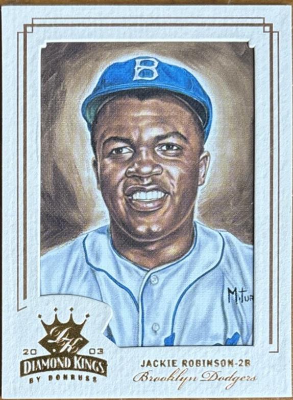 Jackie Robinson [Framed Bronze Foil] #160