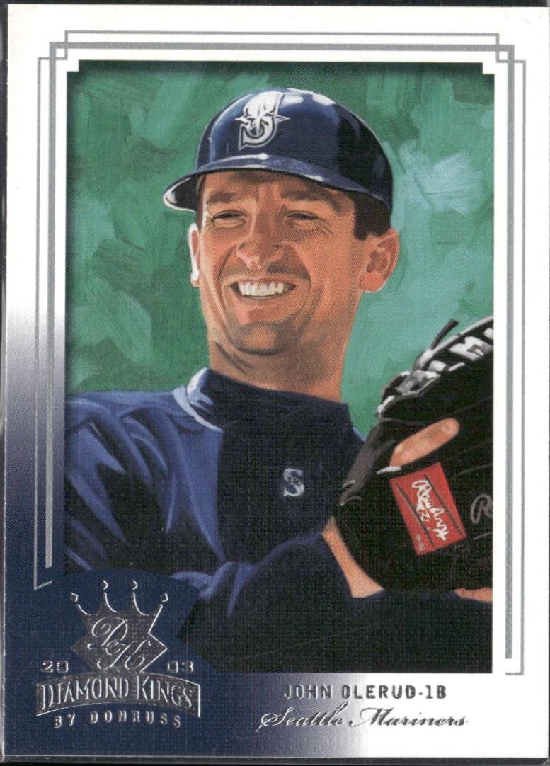 John Olerud [Framed Silver Foil] #56