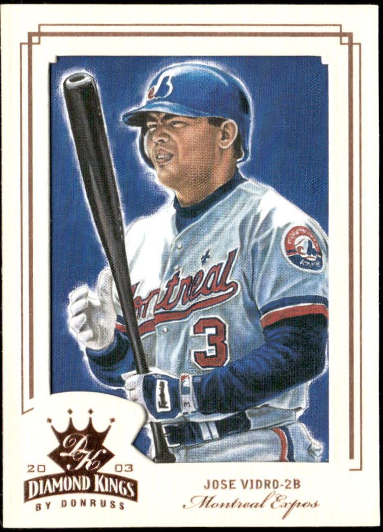 Jose Vidro [Framed Bronze Foil] #117