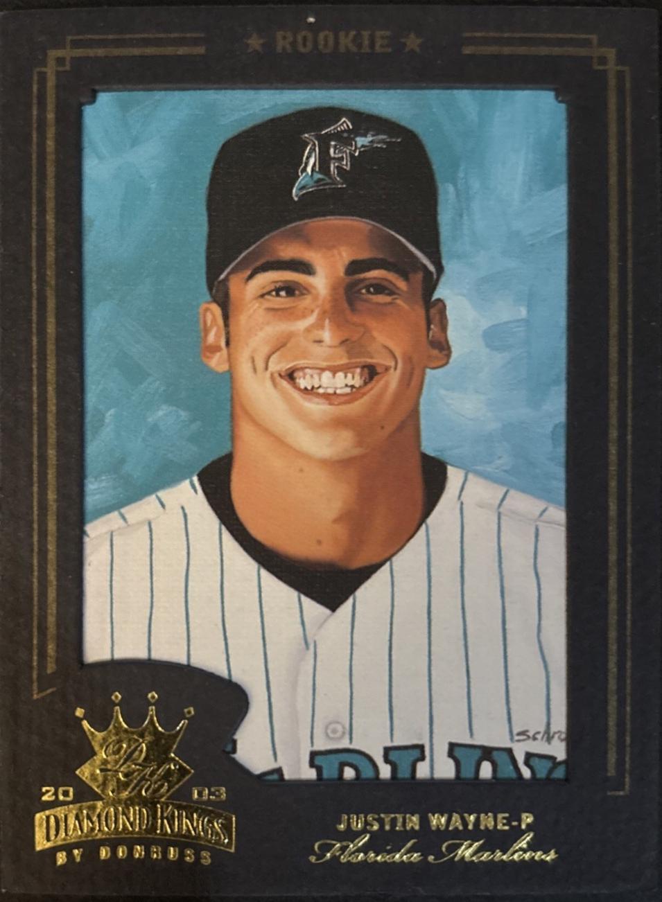 Justin Wayne [Framed Gold Foil] #157