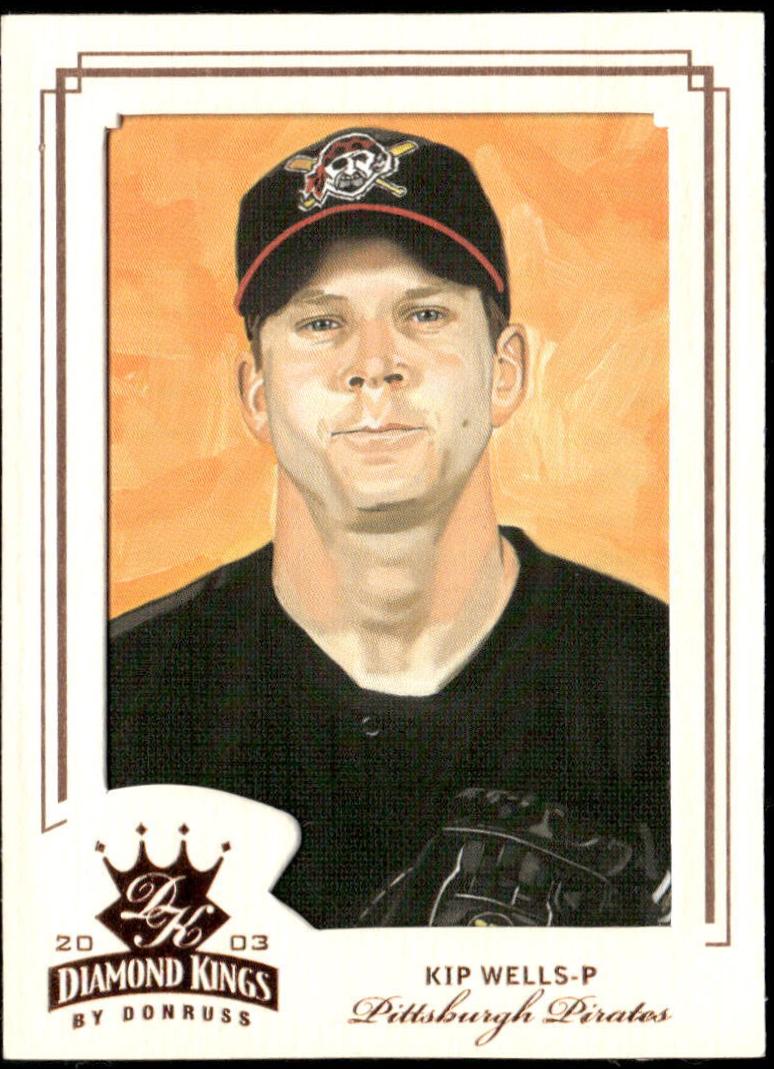 Kip Wells [Framed Bronze Foil] #134