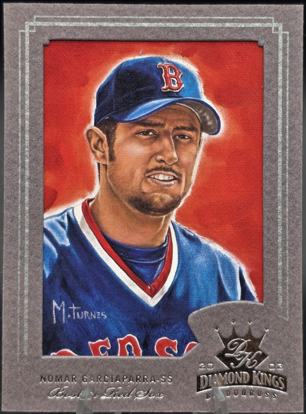 Nomar Garciaparra [Framed Silver Foil] #13