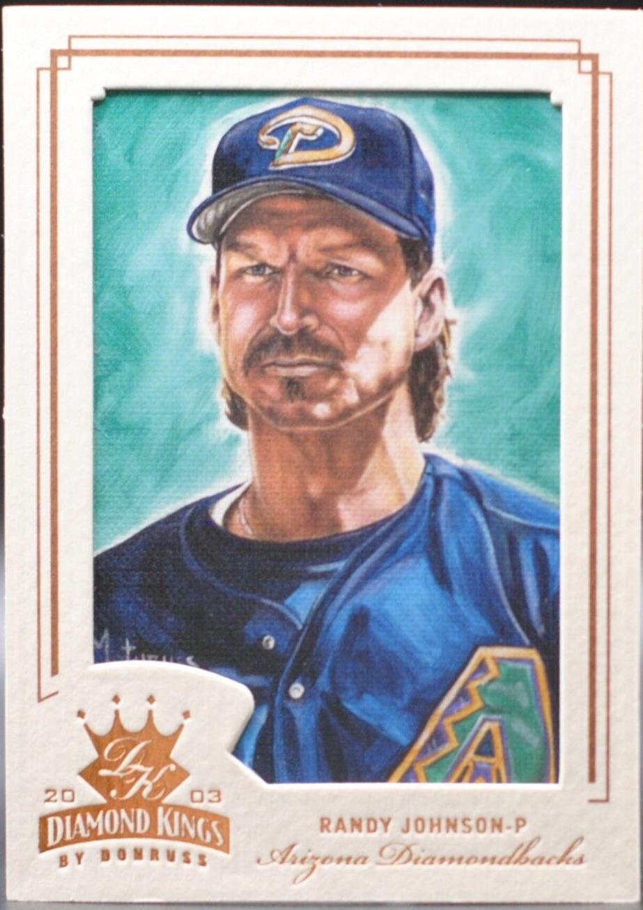 Randy Johnson [Framed Gold Foil] #75