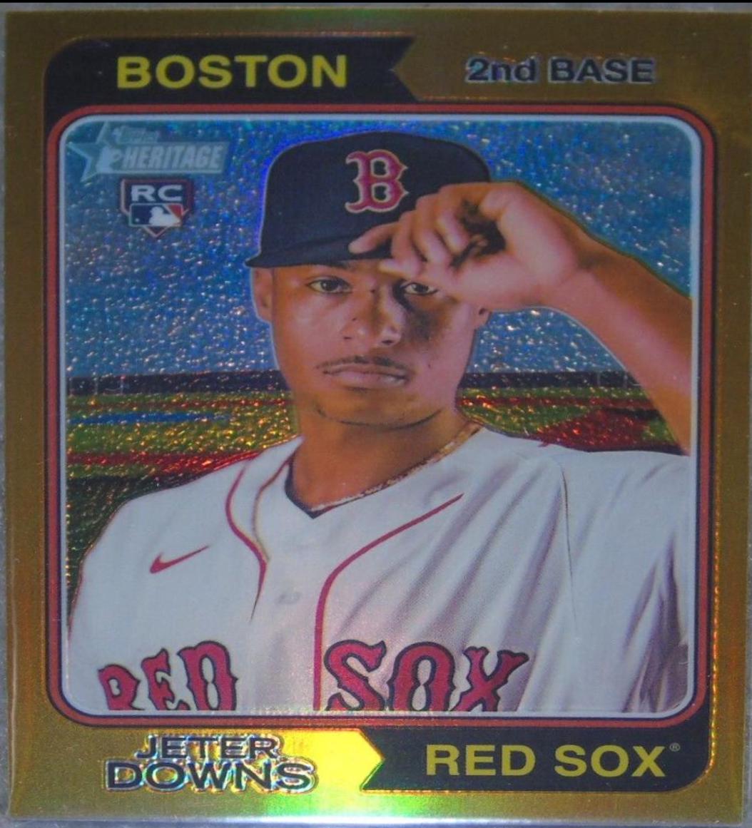 Jeter Downs [Chrome Gold] #84