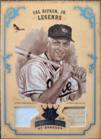 Cal Ripken Jr. [Materials Bronze Jersey, Bat] #160