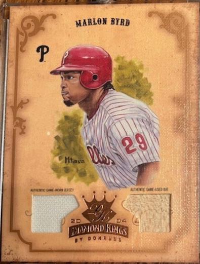 Marlon Byrd [Materials Framed Gold] #26