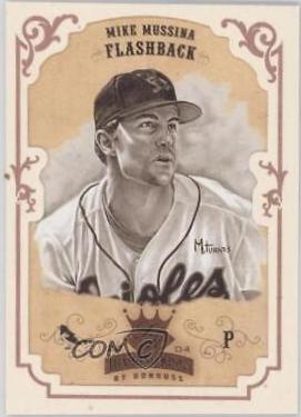 Mike Mussina [Materials Framed Bronze Sepia] #158