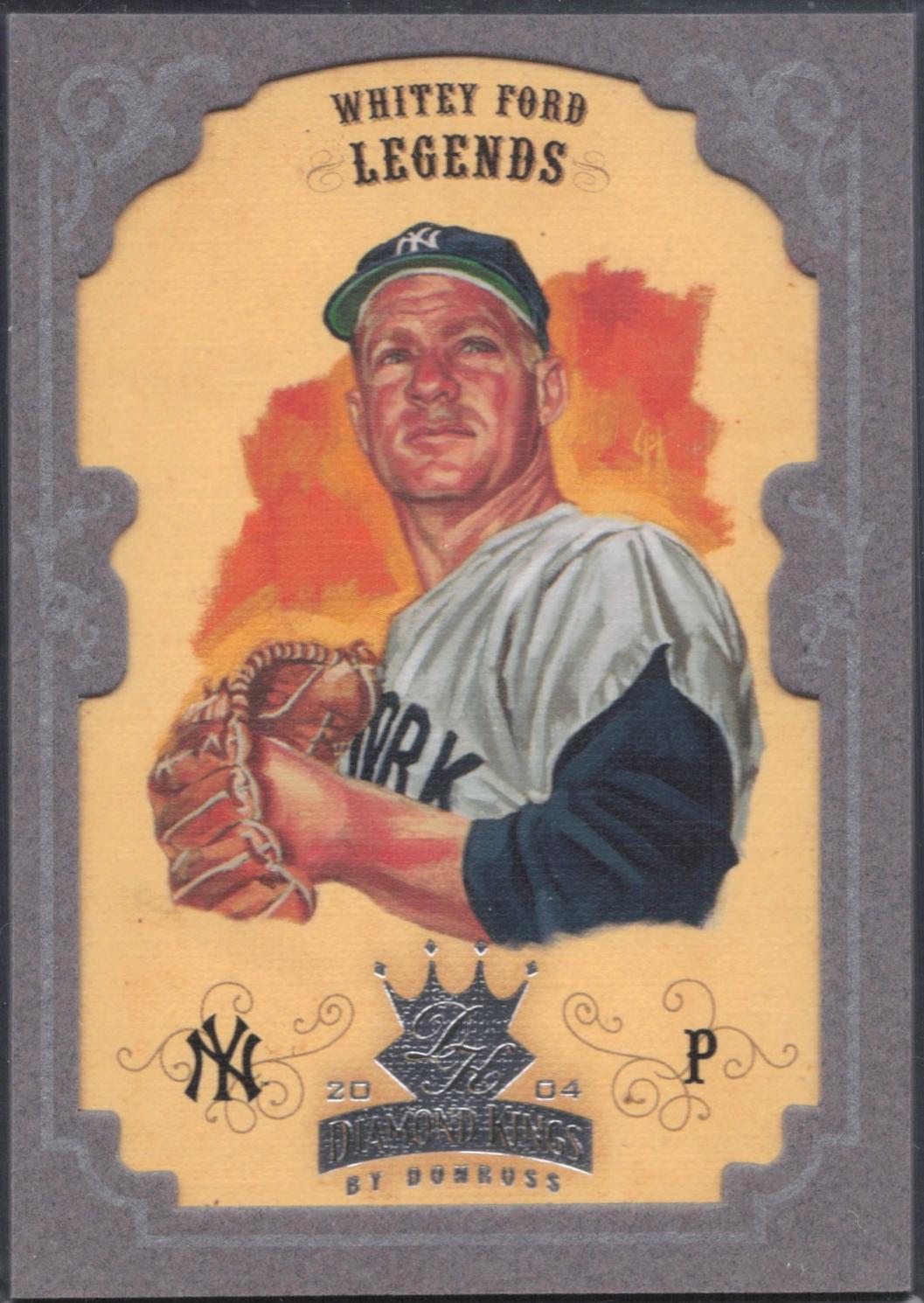 Whitey Ford [Framed Portrait Gold] #168