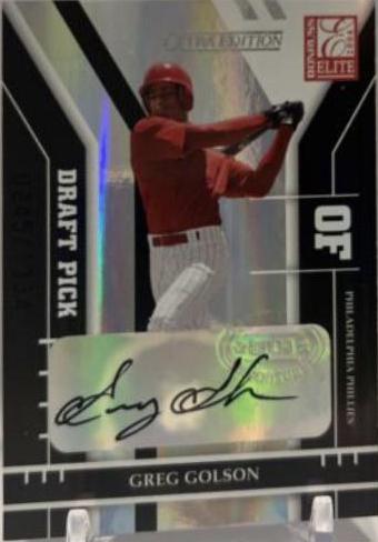 Greg Golson [Autograph Status] #301