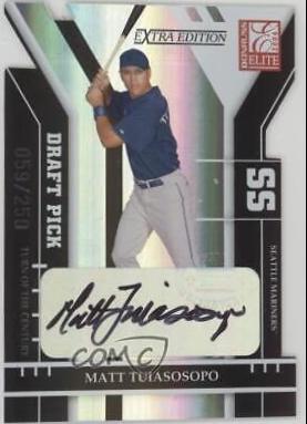 Matt Tuiasosopo [Extra Edition Autograph] #347