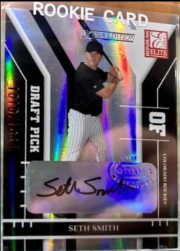 Seth Smith [Autograph Aspirations Gold] #324