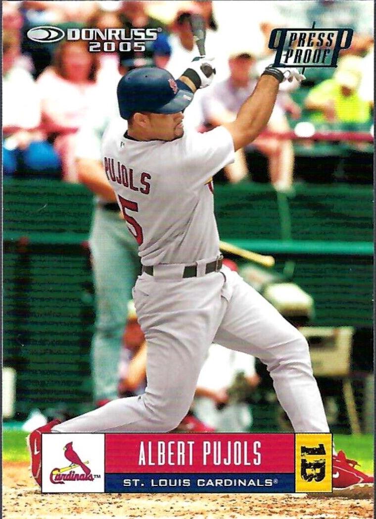 Albert Pujols [Press Proof Black] #335