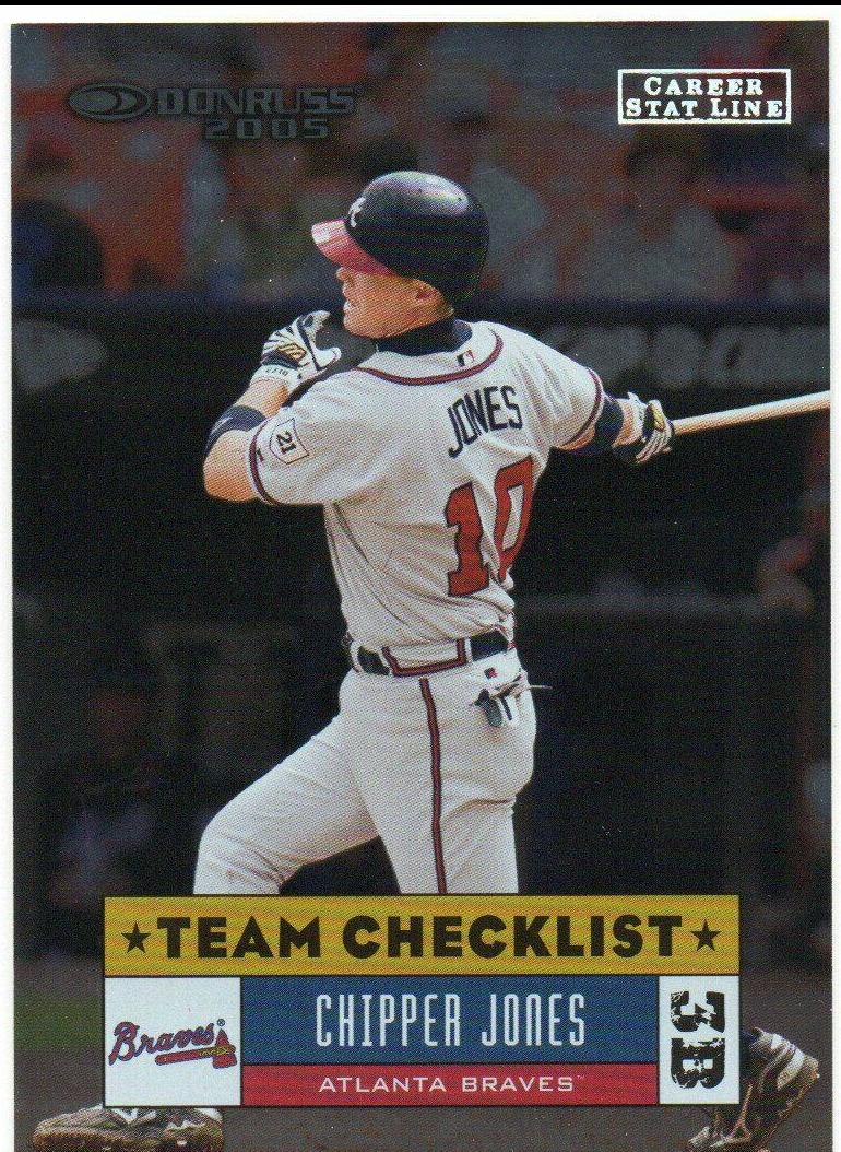 Chipper Jones [Career Stat Line] #373