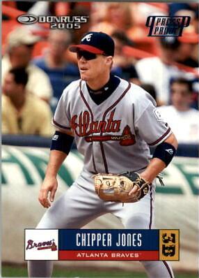 Chipper Jones [Press Proof Blue] #95