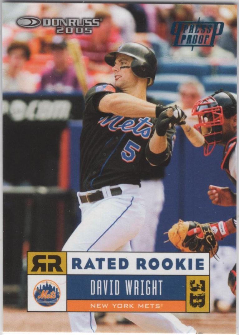 David Wright [Press Proof Red] #33