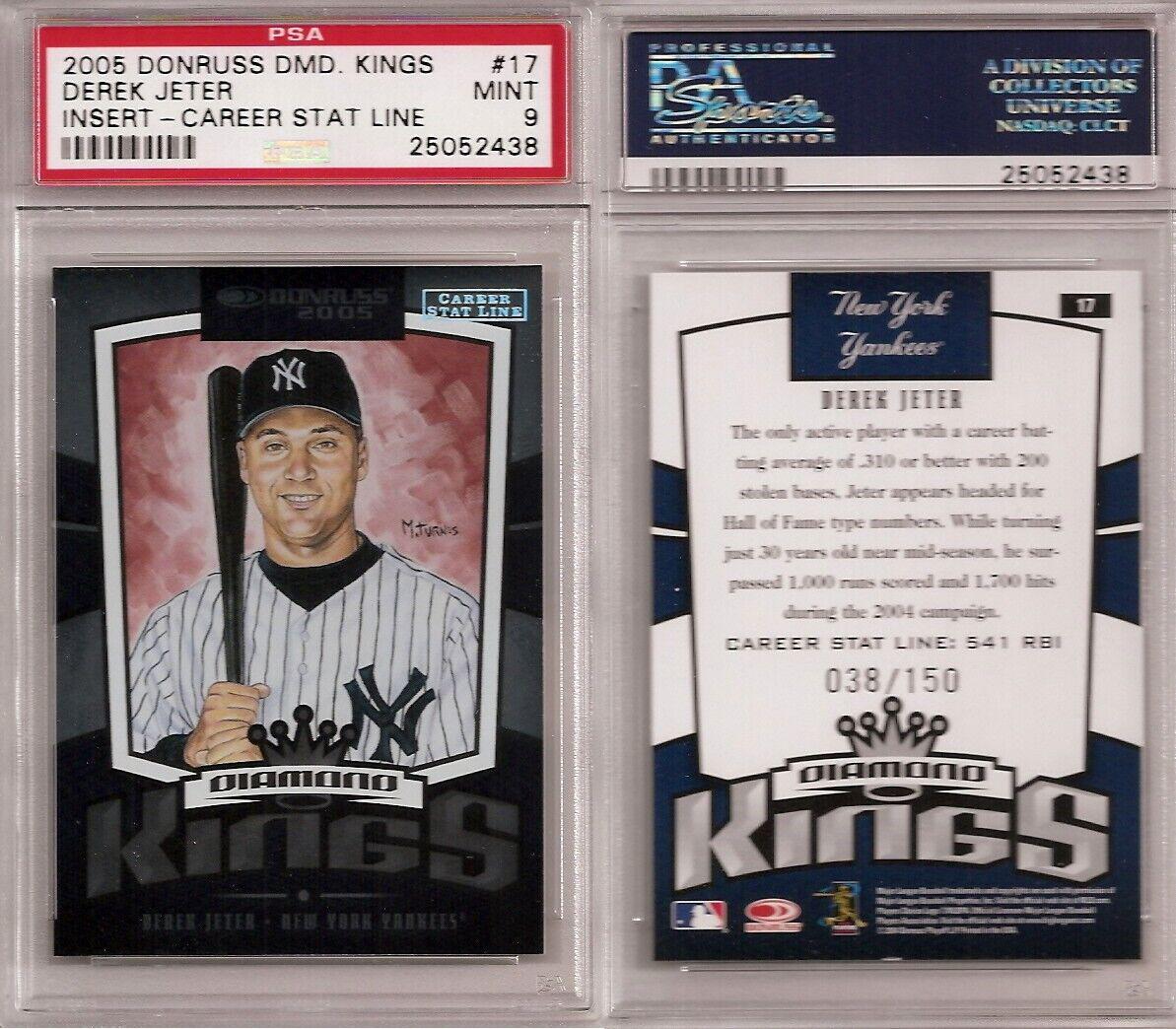Derek Jeter [Career Stat Line] #17