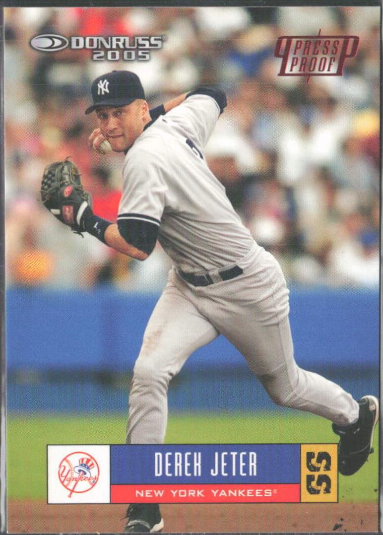 Derek Jeter [Press Proof Black] #269