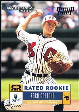 Zack Greinke [Press Proof Red] #38