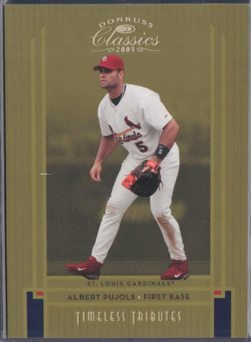 Albert Pujols [Timeless Tributes Gold] #99