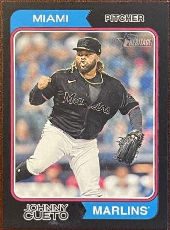 Johnny Cueto [Black Border] #109