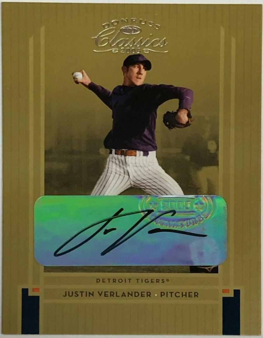 Justin Verlander [Timeless Tributes Gold] #201