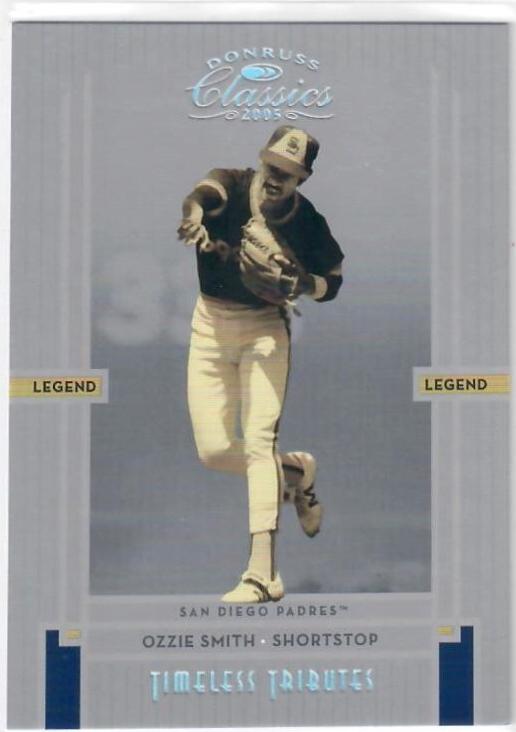 Ozzie Smith [Timeless Tributes Silver] #228
