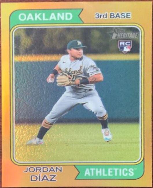 Jordan Diaz [Chrome Gold] #153