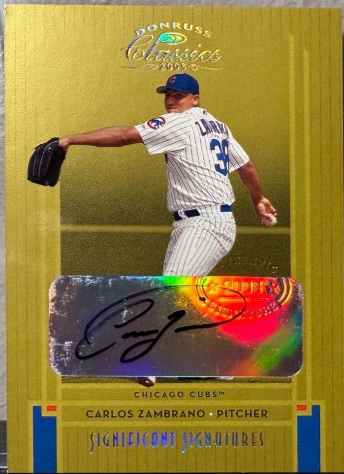 Carlos Zambrano [Gold] #138