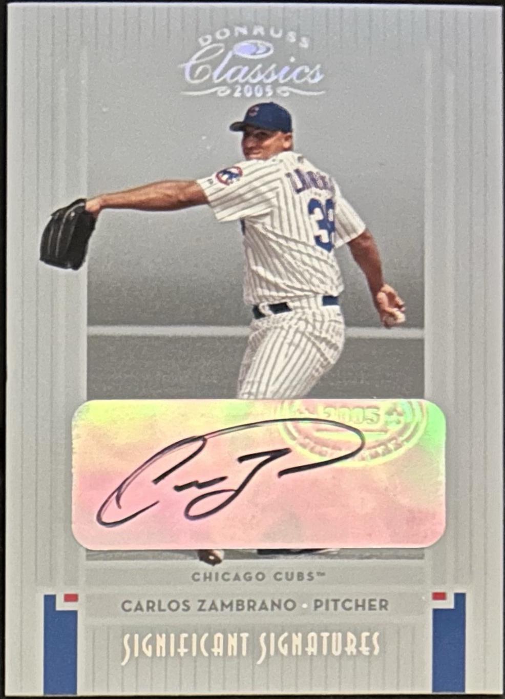 Carlos Zambrano [Silver] #138